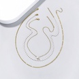 Creative Multilayer Zircon Pendant Necklace Imitation Pearl Alloy Clavicle Chainpicture12
